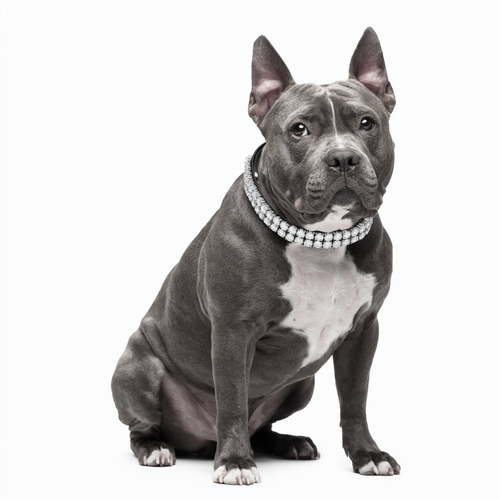 The Lux Paws Crystal Crown Collar